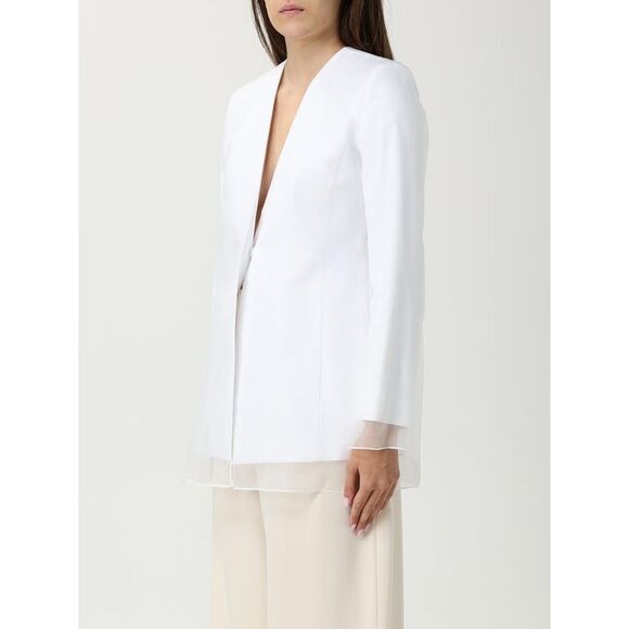 Max Mara Jacket Woman White